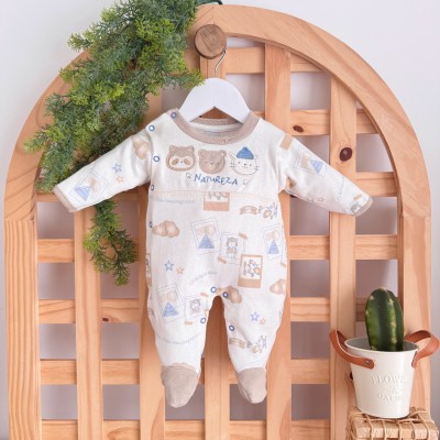 Macacão Trape Zape - Amiguinhos da Natureza - Areia 